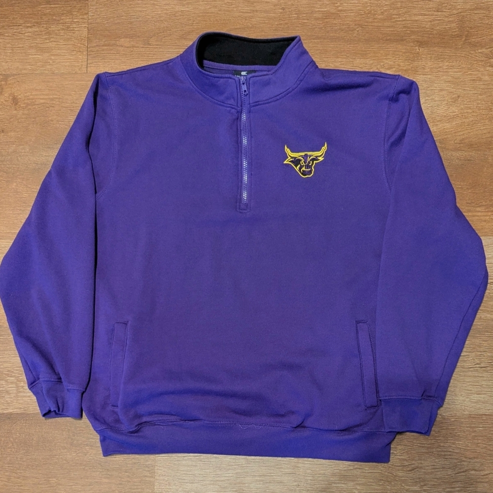 NCAA Minnesota State Mavericks Quarter Zip Colosseum Mens XL Pullover Jacket